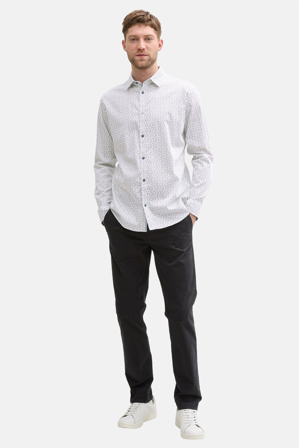 Chemise (manches longues) Blanc - Tom Tailor