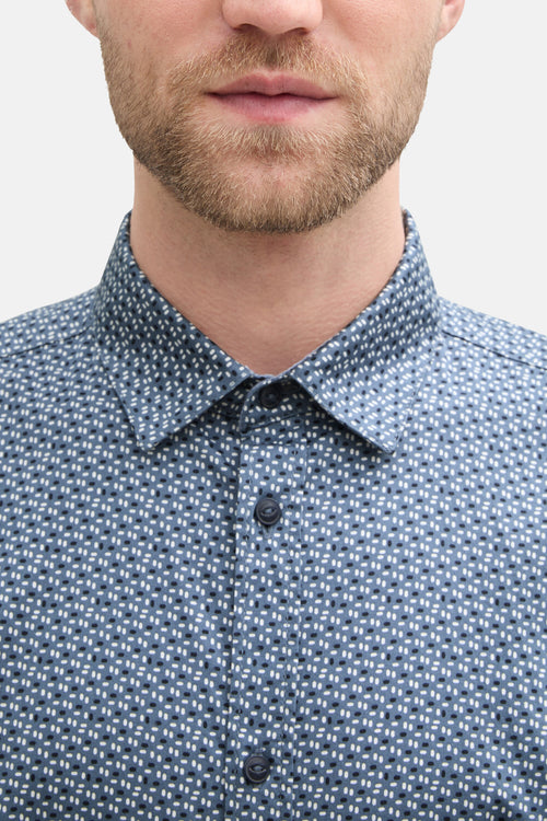 Chemise (manches longues) Bleu - Tom Tailor