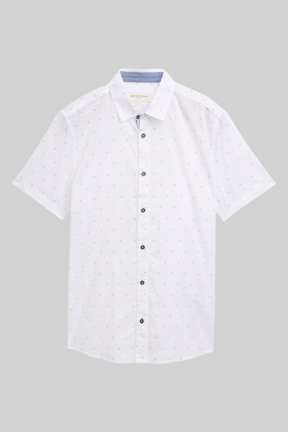Chemise (manches courtes) Blanc - Tom Tailor