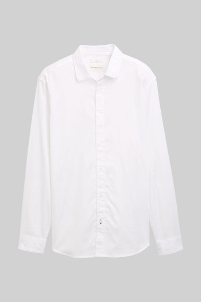 Chemise (manches longues) Blanc - Tom Tailor