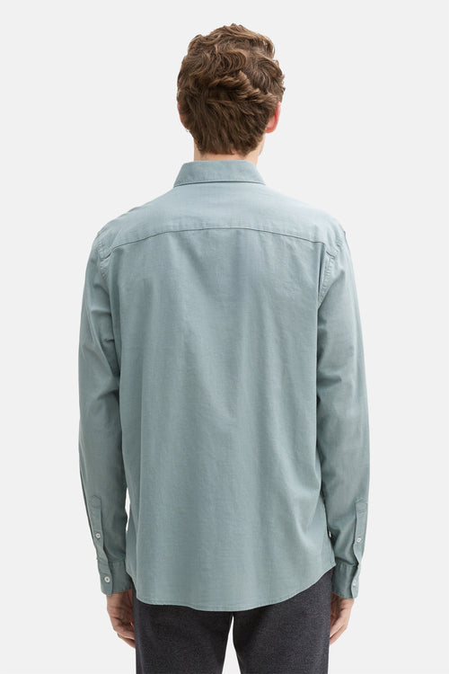 Chemise à manches longues - gris