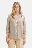 Hemd met lange mouwen - beige