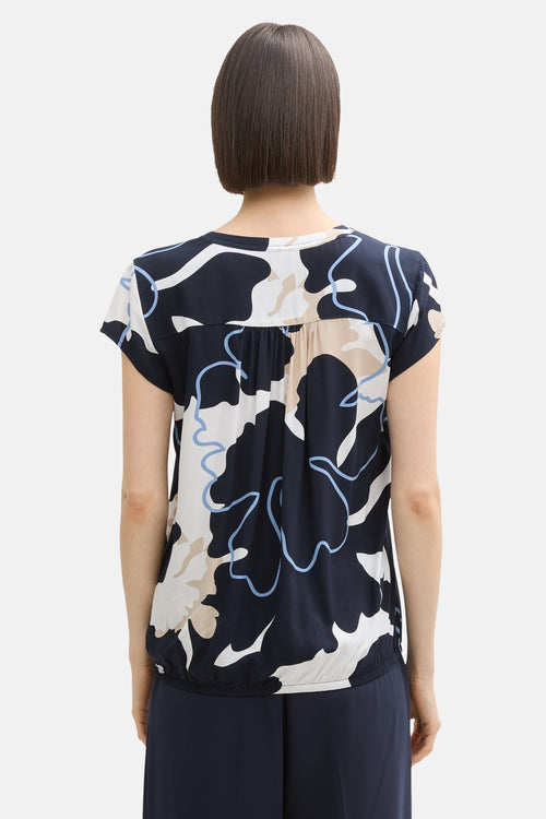 Chemisier (manches courtes) Multicolore - Tom Tailor