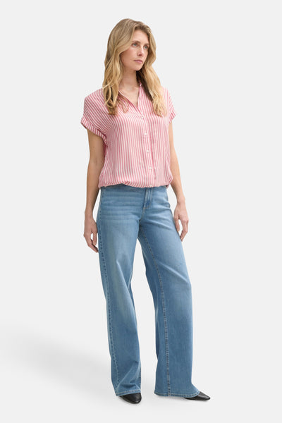 Chemisier (manches courtes) Rose - Tom Tailor