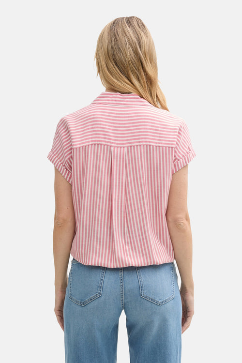 Chemisier (manches courtes) Rose - Tom Tailor