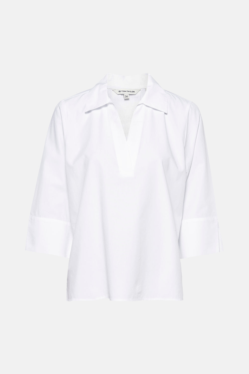 Chemise à manches longues - blanc