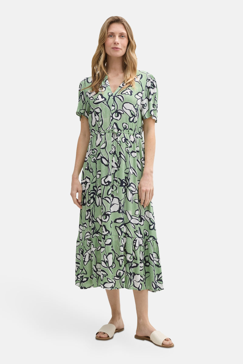 Maxi-jurk met patroon