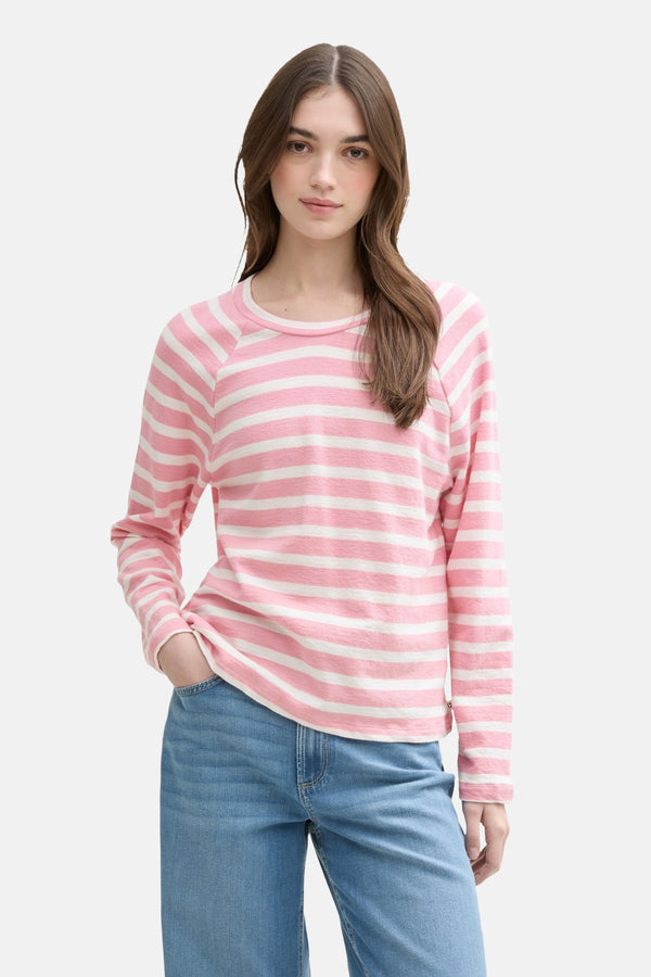 Sweat col rond Multicolore - Tom Tailor