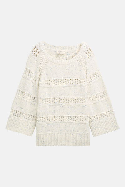 Pull col rond Écru - Tom Tailor