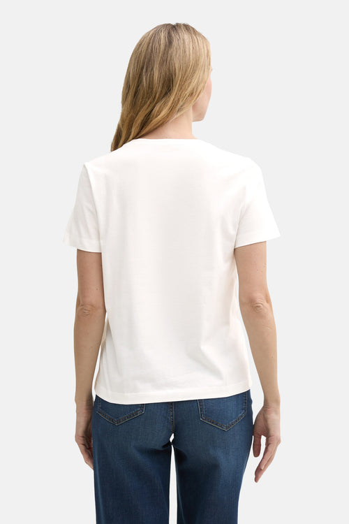 T-shirt (manches courtes) Blanc - Tom Tailor