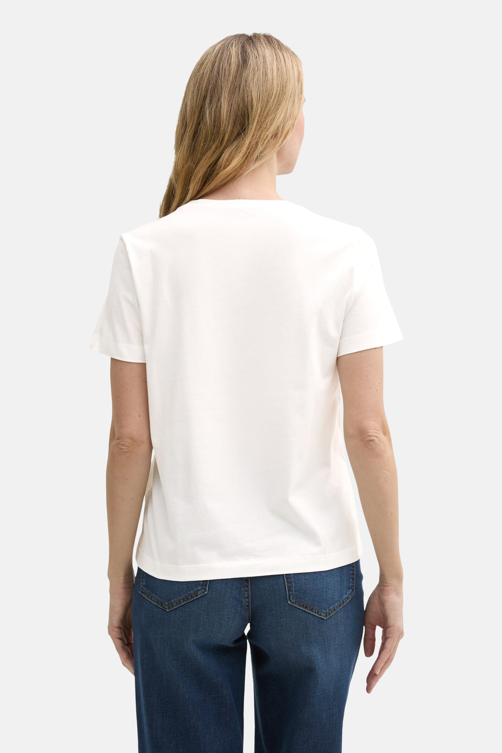 T-shirt (manches courtes) Blanc - Tom Tailor