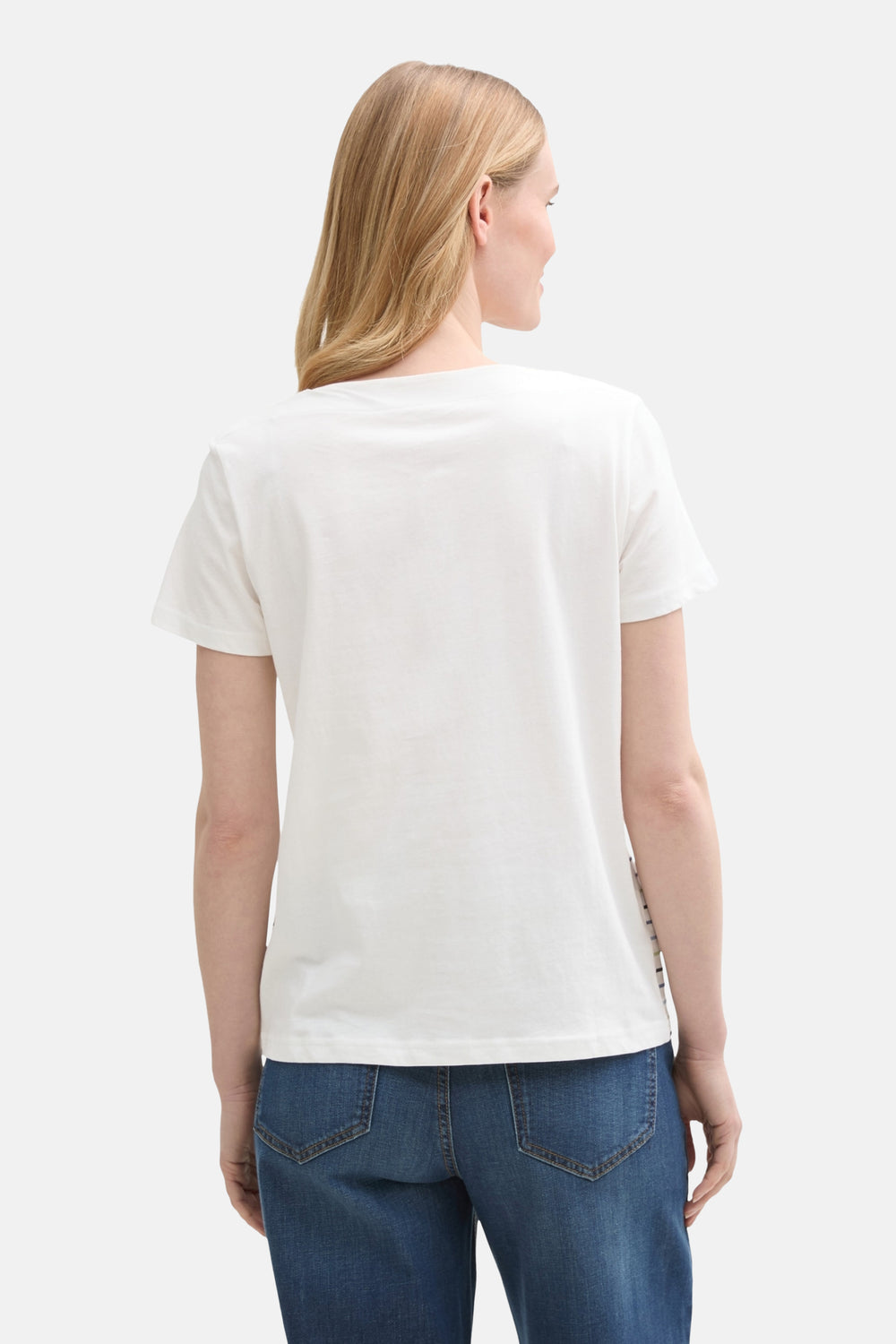 T-shirt (manches courtes) Blanc - Tom Tailor
