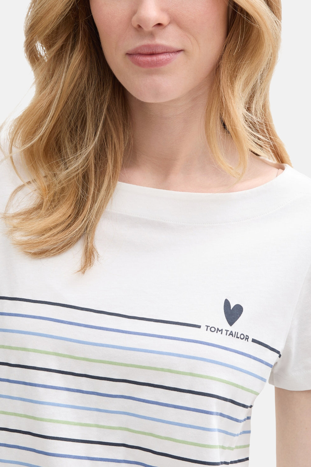 T-shirt (manches courtes) Blanc - Tom Tailor