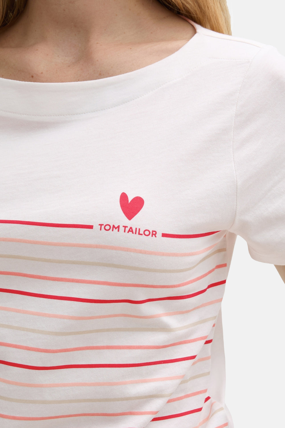 T-shirt (manches courtes) Blanc - Tom Tailor