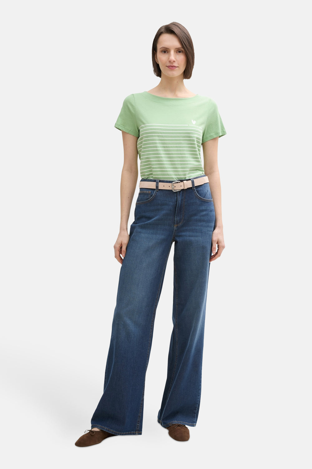T-shirt (manches courtes) Vert - Tom Tailor