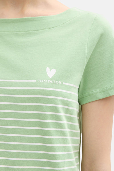 T-shirt (manches courtes) Vert - Tom Tailor