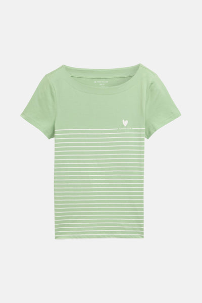T-shirt (manches courtes) Vert - Tom Tailor