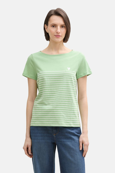 T-shirt (manches courtes) Vert - Tom Tailor
