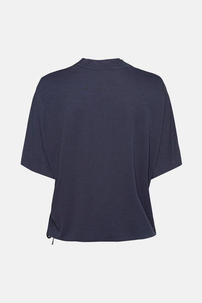 Top uni manches courtes Bleu - Tom Tailor