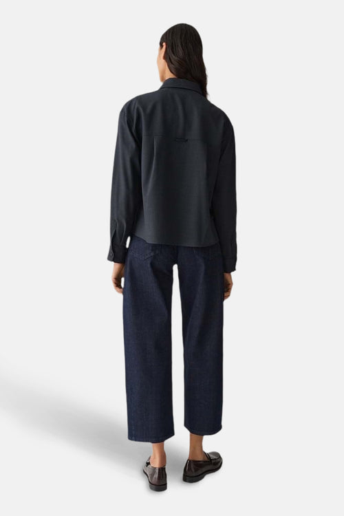 Chemise à manches longues - bleu