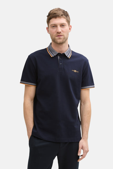 Polo met korte mouwen - Donkerblauw