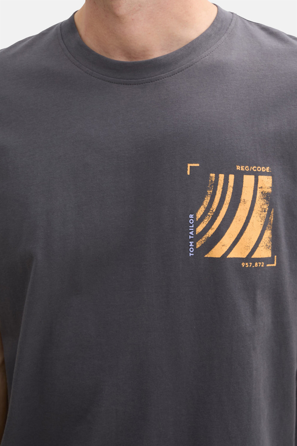 T-shirt (manches courtes) Gris - Tom Tailor