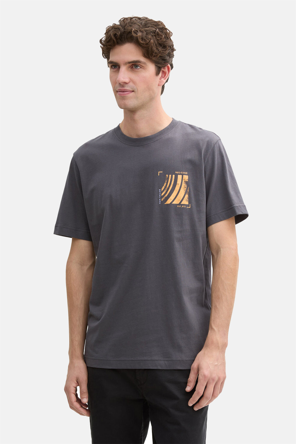 T-shirt (manches courtes) Gris - Tom Tailor