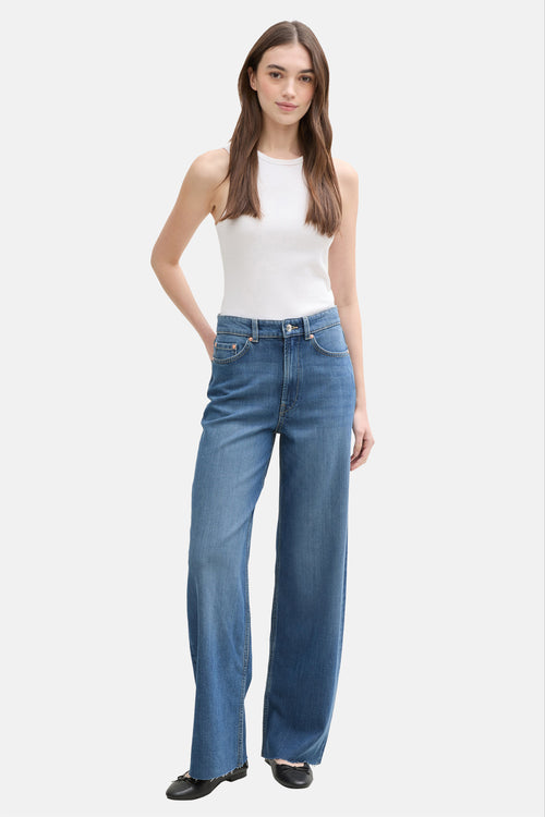 Jean large MID BLUE DENIM - Tom Tailor