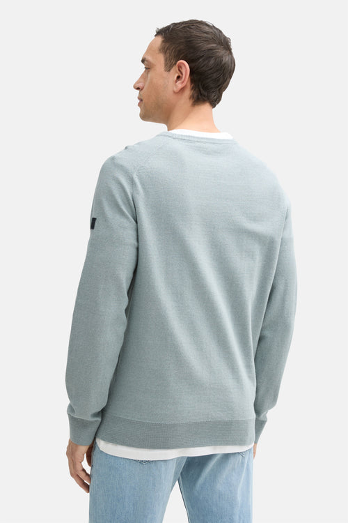 Pull col rond Gris - Tom Tailor