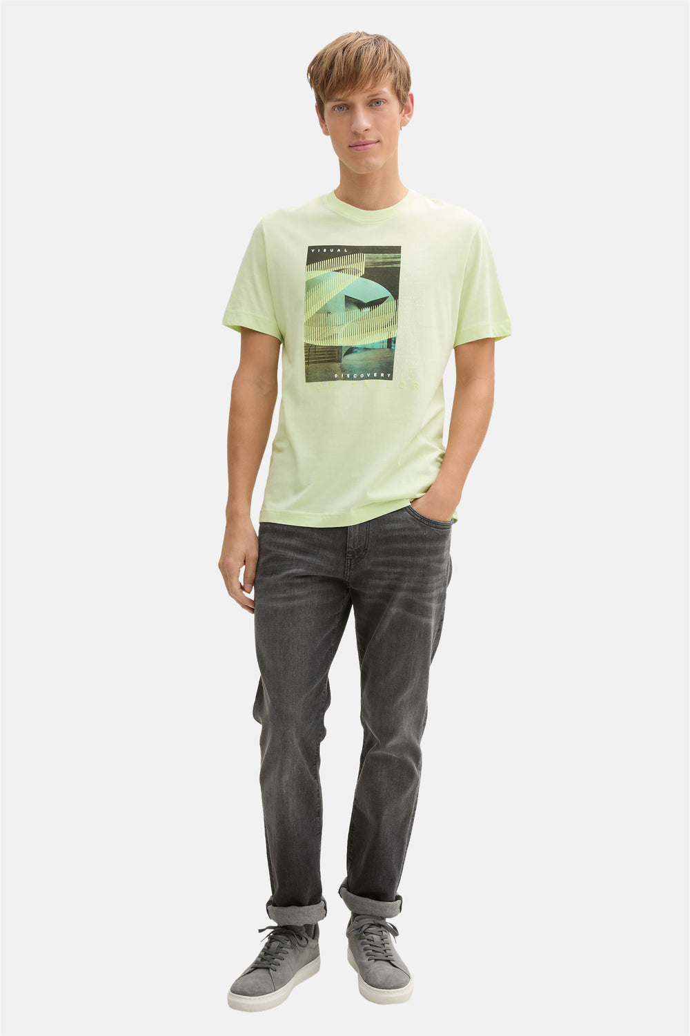 T-shirt (korte mouwen) Groen - Tom Tailor