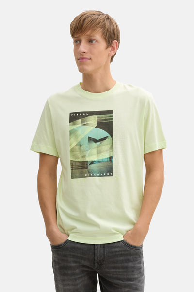 T-shirt (korte mouwen) Groen - Tom Tailor
