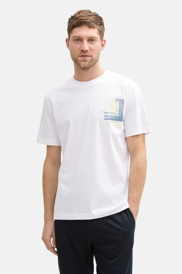 T-shirt (korte mouwen) Wit - Tom Tailor
