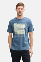 T-shirt (manches courtes) Bleu - Tom Tailor