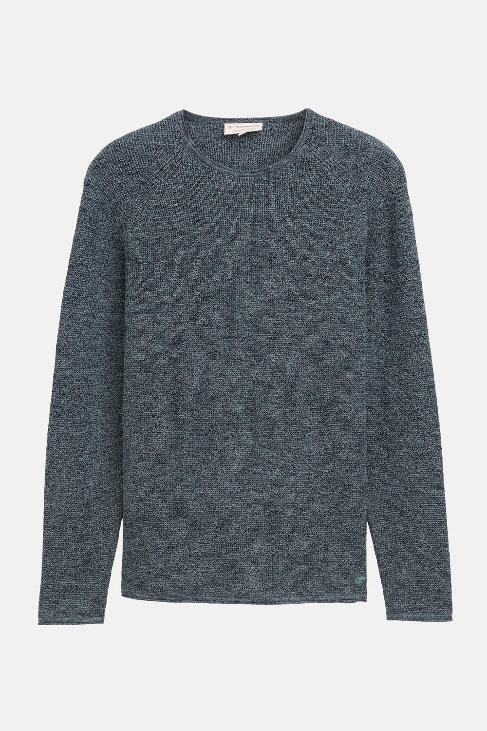 Pull col rond Bleu - Tom Tailor