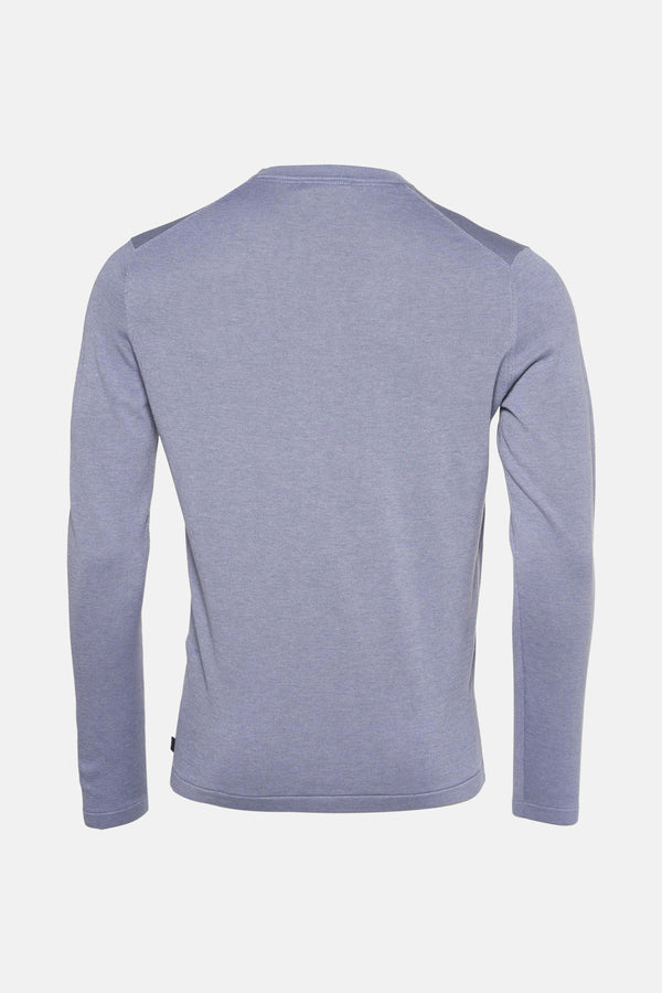 Pull col rond Bleu - Tom Tailor