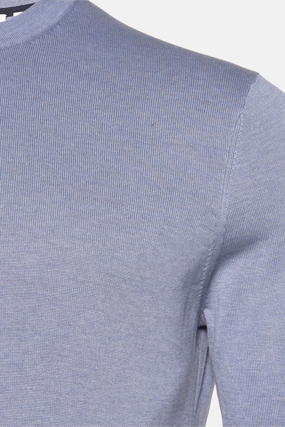 Pull col rond Bleu - Tom Tailor