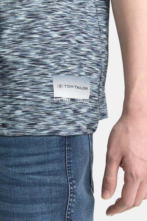 T-shirt (manches courtes) Bleu - Tom Tailor