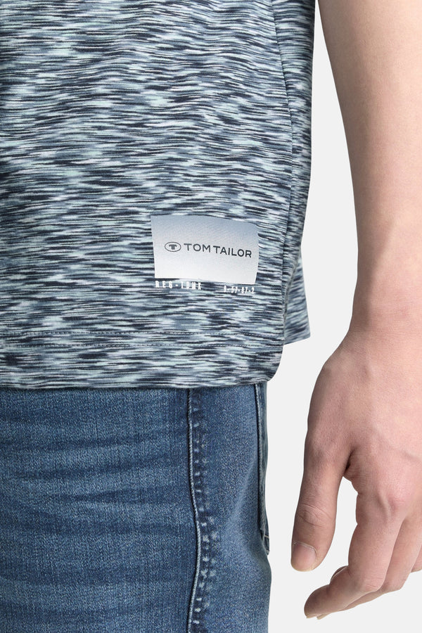 T-shirt (manches courtes) Bleu - Tom Tailor