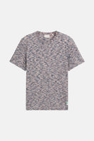 T-shirt in gemêleerde look