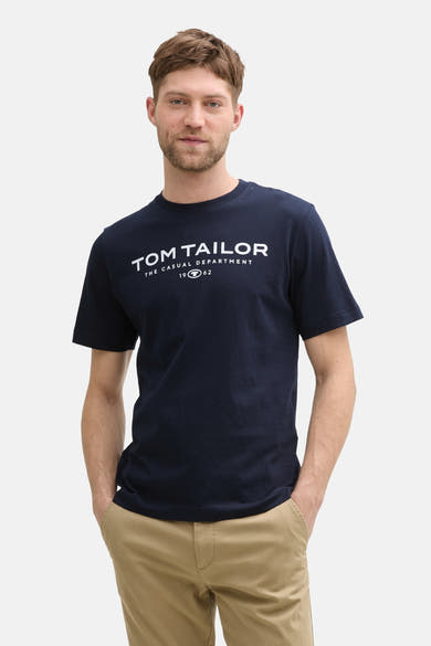 T-shirt (manches courtes) bleu - Tom Tailor