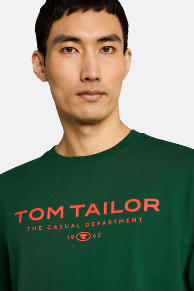T-shirt (manches courtes) vert - Tom Tailor