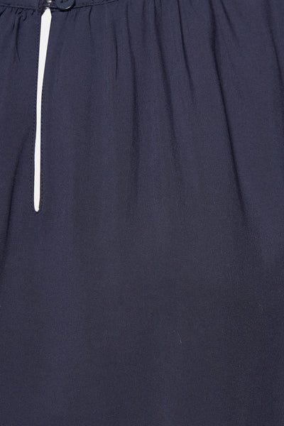 Chemisier (manches courtes) Bleu - Tom Tailor