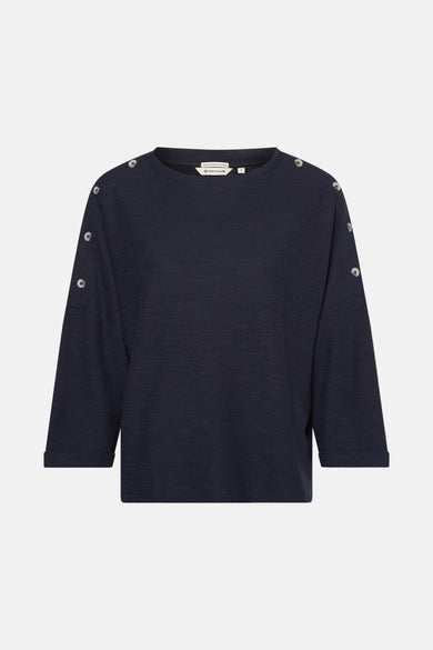 T-shirt Blauw - Tom Tailor