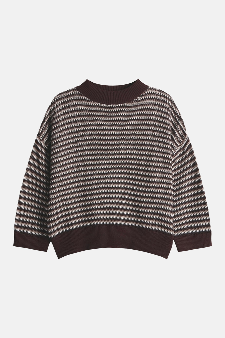 Trui met ronde hals blauw - OPUS