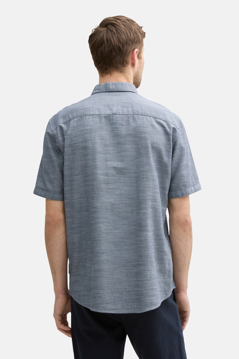 Hemd (korte mouwen) Blauw - Tom Tailor