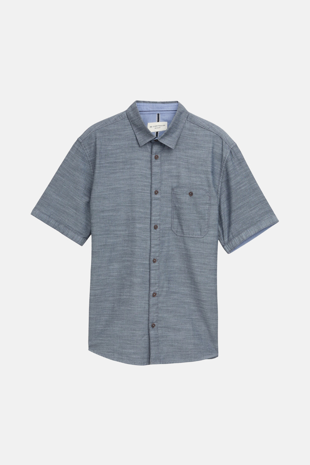 Hemd (korte mouwen) Blauw - Tom Tailor