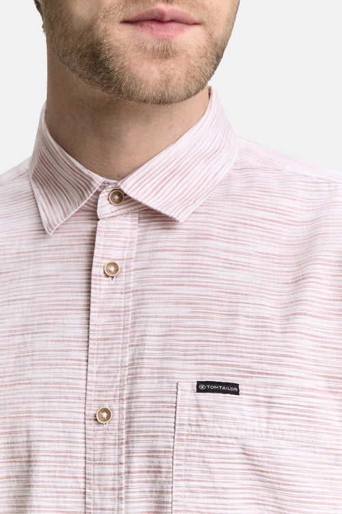 Chemise à manches courtes - rose