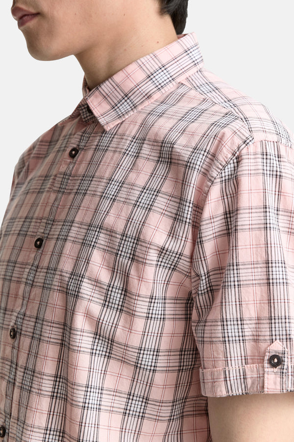 Chemise (manches courtes) Rose - Tom Tailor
