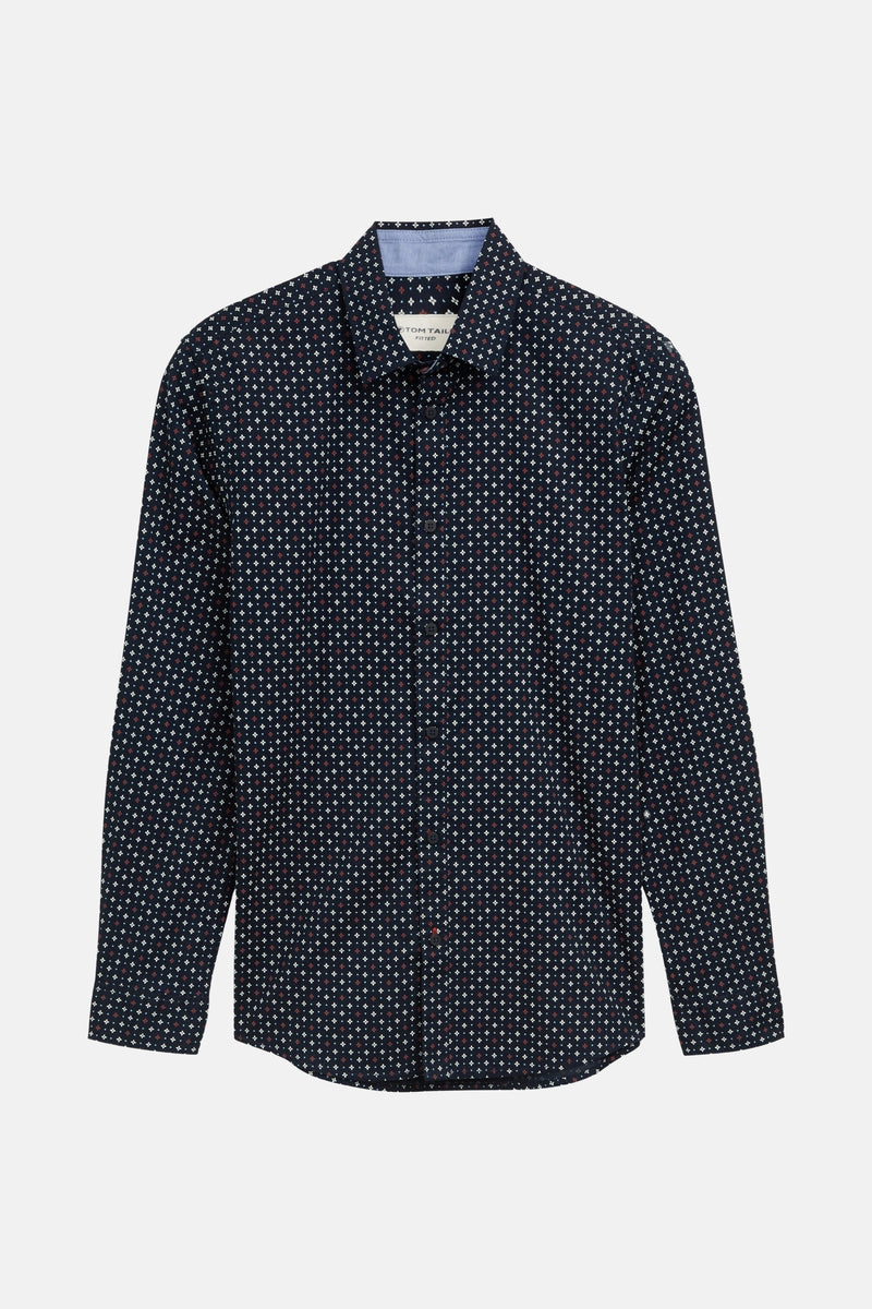 Chemise (manches longues) Bleu - Tom Tailor