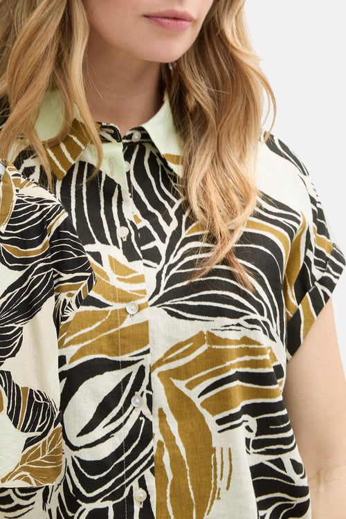 Chemise à manches courtes - multicolore